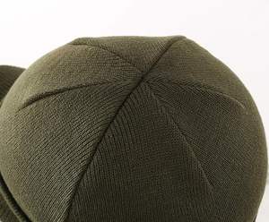 Unisex Winter Beanie Hat with Brim Warm Double Knit Cuff <b>Watch</b> Radar Design Breathable & Waterproof 100% Acrylic Adjustable - Product Image 4