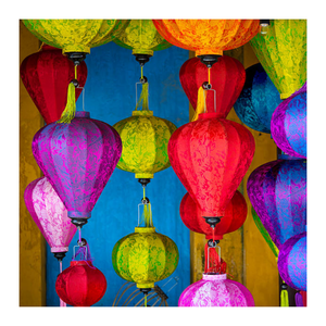 VIETNAMESE <b>BAMBOO</b> SILK LANTERNS ADD an ELEGANT TOUCH to ANY SPACE WITH AUTHENTIC ASIAN DESIGN - Product Image 5