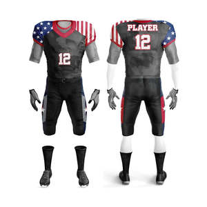 Uniforme de fútbol americano con logotipo personalizado al por mayor más vendido Uniforme de fútbol Americano Deportivo de estilo único - Product Image 4