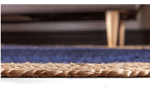 Alfombra de Yute Hecha a Mano de Primera Calidad, Diseño Moderno, Revestimiento de Suelo de Fibra Natural para Espacios del Hogar - Product Image 3