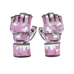 Gants de MMA professionnels de haute qualité, logo personnalisé, vente en gros, gants de grappling en cuir, gants de sparring, gants de boxe en PU, arts martiaux - Product Image 2