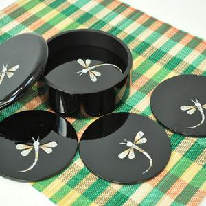 Mantel individual y posavasos de libélula, posavasos lacados de la mejor opción para el estilo de comedor festivo diario - Product Image 5