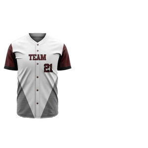 Ensemble d'uniformes de baseball classiques de qualité supérieure avec des couleurs et un tissu durables Uniforme de baseball haut de gamme - Product Image 3