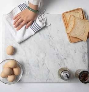 Planches à découper en bois et marbre écologiques, ustensiles de cuisine décoratifs, planche à découper en marbre en forme de cœur, outils de cuisine en grès - Product Image 5
