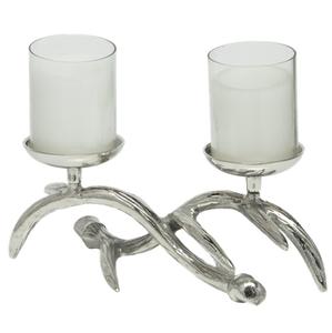 Bougeoir en verre de style moderne fait à la main de haute qualité support décoratif de qualité supérieure maison hôtel restaurant noël luxe en gros - Product Image 3