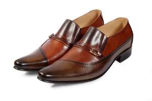 CP รองเท้าหนังผู้ชายแบบโบ๊ทชูส์, รองเท้าลำลองทันสมัยทำขึ้นอย่างพิถีพิถันพื้นรองเท้าโฟมสวมใส่สบายด้านบนที่ทนทาน - Product Image 2