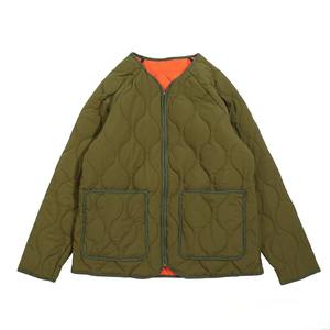 Chaqueta Acolchada Vintage con Patrón de Cebolla, Estilo Casual para Invierno 2025 - Product Image 2