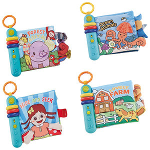 Libros Educativos <span class=keywords><strong>para</strong></span> Bebés y Niños Pequeños con Música y Botones <span class=keywords><strong>de</strong></span> Sonido, Forma <span class=keywords><strong>de</strong></span> Animal, Certificación EN71 - Product Image 1
