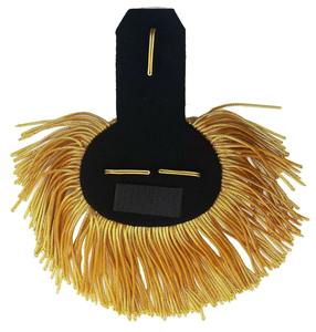 Épaulette d'épaule en lingot d'or avec frange gland uniforme tactique Épaulette d'épaule accessoires faits à la main - Product Image 6