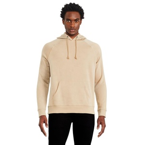 Sudadera con capucha de bolsillo de canguro de manga larga personalizada de alta calidad para hombre ODM polar para otoño al por mayor OEM liso en blanco - Product Image 4