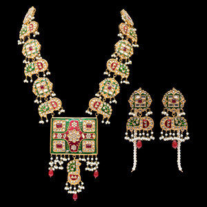 Premium Quality Hot Sale Luxury Pakistani <b>Bridal</b> <b>Jewelry</b> <b>Sets</b> Hand Crafted Gold Plated Antique <b>Jewelry</b> <b>Sets</b> for Women - Product Image 5