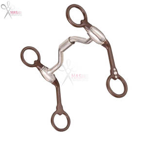 Bocado de Acero Inoxidable para Caballos, Estilo Antiguo, Color Marrón, con Boca de 5 Pulgadas, Duradero, para Entrenamiento de Equitación, Marca HASHIR INTERNATIONAL - Product Image 5