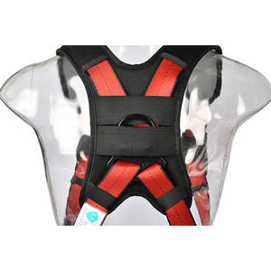 Arnés de Seguridad de Cuerpo Completo con Certificación de Seguridad <span class=keywords><strong>EN</strong></span> <span class=keywords><strong>361</strong></span> y <span class=keywords><strong>EN</strong></span> <span class=keywords><strong>358</strong></span> para Cintas Rojas y Negras, Capacidad de Carga de 25KN - Product Image 4