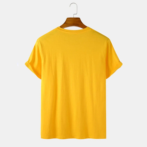 T-shirt personnalisé de haute qualité pour hommes en coton de qualité supérieure imprimant le logo de votre marque T-shirt - Product Image 2