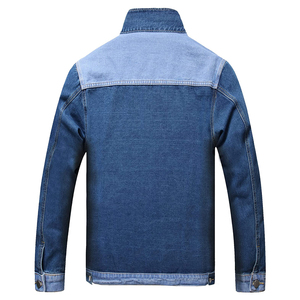 Chaqueta de invierno vaquera de talla Adulis a precios baratos al por mayor para hombre, chaqueta vaquera bordada con estampado personalizado de último estilo para hombre - Product Image 2