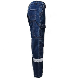 Pantalones de Trabajo Unisex de Alta Visibilidad, Resistentes al Fuego, Transpirables, de Poliéster, Personalizables, con Múltiples Bolsillos - Product Image 3
