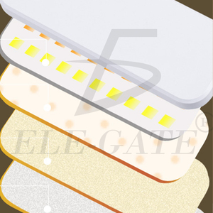 Lampada da Scrivania Pieghevole in Plastica Pratica e Conveniente con Portapenne Integrato per Illuminazione e Organizzazione - Product Image 2