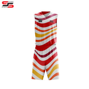 Kit d'uniforme de basket-ball personnalisé, vêtements de sport sans manches, ensemble d'uniformes de basket-ball avec sublimation et design personnalisés - Product Image 3
