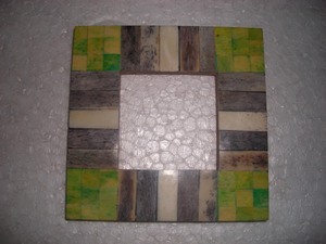 Elegant Handmade Naturals Blue and white Bone Inlay <b>Photo</b> <b>Frames</b> Resin Vintage <b>Photo</b> <b>Frame</b> Home Furnishings Table Decorations - Product Image 5