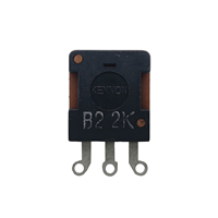 Potensiometer putar RV16A-6S-2 dengan saklar Changzhou untuk mesin solder Radiohm