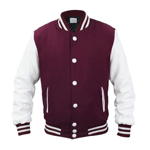 OEM Custom Winter <b>Letter</b> <b>Men</b> Varsity <b>Jackets</b> Vintage University Logo Embroid <b>Jackets</b> for <b>Men</b> Top Quality - Product Image 2