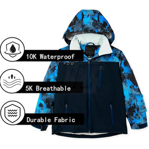 เสื้อแจ็คเก็ตกันลมสำหรับเด็ก เสื้อแจ็คเก็ตน้ำหนักเบาสวมใส่สบาย เสื้อแจ็คเก็ตกันลมสำหรับเด็กสำหรับเด็กสวมใส่กลางแจ้งในฤดูใบไม้ผลิ - Product Image 5