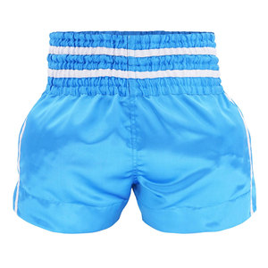 กางเกงมวยไทยขาสั้นแบบนิ่มสำหรับผู้ชายกางเกงต่อยมวย MMA สำหรับเด็กคิกบ็อกซิ่ง - Product Image 4