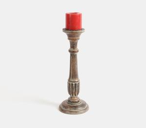 Bougeoirs en bois naturel sur mesure à bas quantité minimale de commande fait à la main forme personnalisée bougeoir en bois mangue fabricant vente directe d'usine - Product Image 3