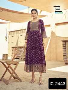 Dernières femmes portent le coton élégant Kurti pantalon ensemble femmes robes Kurta pantalon ensemble femmes pour décontracté et quotidien porter des vêtements et Saree - Product Image 5