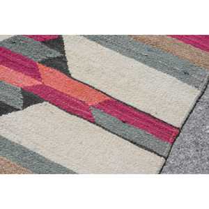 Turkish <b>Runner</b> Rug, 2.9x9.9 ft Vintage Rug, <b>Red</b> Wool Rug - Product Image 5