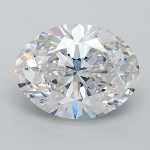 IGI 4,01 CT Oval Cut Lab Grown Diamond Loose para anillo F Color VS1 Clarity Lab Diamond Eco Friendly Diamond Loose para ella - Product Image 1