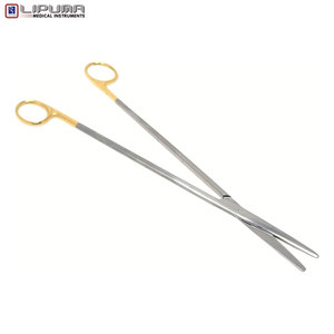 Tijeras Metzenbaum Manuales de Acero Inoxidable de Primera Calidad, Uso Quirúrgico, Médico y Veterinario, Certificación MOL, Precios al por Mayor - Product Image 1