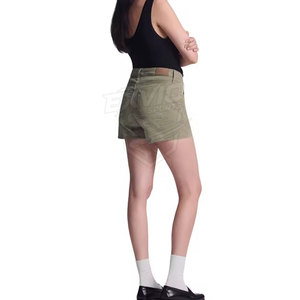 Prix bas, jeans courts pour femmes, grande taille, service OEM, jeans courts pour femmes, nouveau style, jeans courts pour femmes - Product Image 4