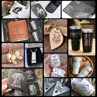 Máquina de grabado láser con conectividad inalámbrica para imprimir diseños personalizados en espuma de policarbonato y plástico