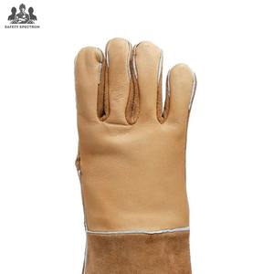 Guantes de Soldadura Deportivos Térmicos de Cuero Vintage Personalizados, Impermeables y Resistentes al Calor - Product Image 6