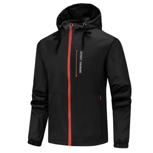 Customised Men's Single Layer <b>Canvas</b> <b>Jacket</b> for Winter Outdoor Hiking Windproof Waterproof Breathable Eco-Friendly Leather - Product Image 4