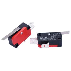Micro-interrupteurs à levier à charnière longue droite V-152-1C25 - Product Image 2