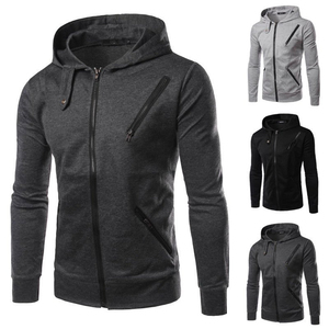 Pull à capuche et sweat-shirts en coton 100% pour hommes nouveau style manches longues quantité minimale de commande bas Offre Spéciale d'hiver meilleure qualité en polaire teintée unie - Product Image 2
