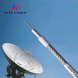 Ccs/BC Đồng kép/Ba/bốn lá chắn PVC/PE áo khoác sat501 sat602 sat703 cáp đồng trục cho CCTV/CATV - Product Image 3