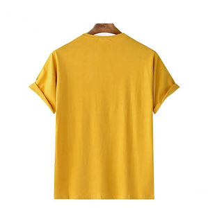 2023 gros écologique respirant séchage rapide hommes bambou T-Shirt haute qualité tricoté plaine t-shirts personnalisé OEM - Product Image 2