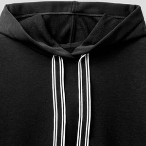 Style tendance personnalisé lavé recadrée fermeture éclair vers le haut Sun Faded Heavyweight GSM 100% coton surdimensionné hommes à capuche - Product Image 2