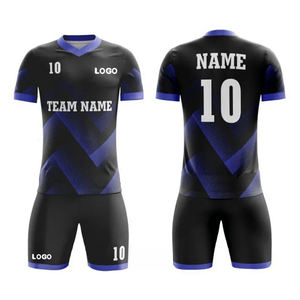 Uniforme de football à manches courtes Offre Spéciale pour garçons Uniforme de football Uniforme de football imprimé par sublimation de haute qualité Hommes - Product Image 6