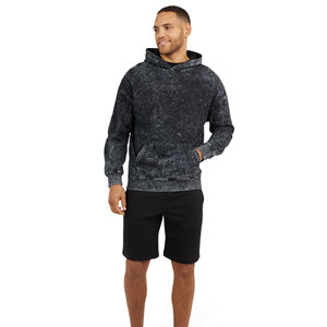 Sudadera con capucha de lavado ácido de gran tamaño personalizada para hombres, sudadera térmica de algodón 100% lavada a la piedra Vintage, venta al por mayor para invierno, precio barato - Product Image 4