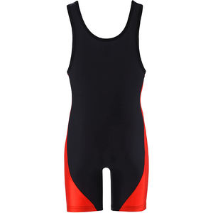 Singlet de lutte professionnel pour hommes de haute qualité en spandex/polyester, léger, à séchage rapide, respirant, imprimé par sublimation sur le devant - Product Image 3