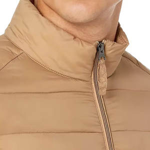Veste d'hiver matelassée pour homme, haute qualité, 100% coton, vêtement d'extérieur décontracté, col montant, imperméable pour garçons, style streetwear, veste d'hiver - Product Image 4