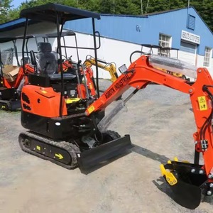 Mini excavadora sobre orugas, caja de cambios de motor importada de 1,8 toneladas - Product Image 1