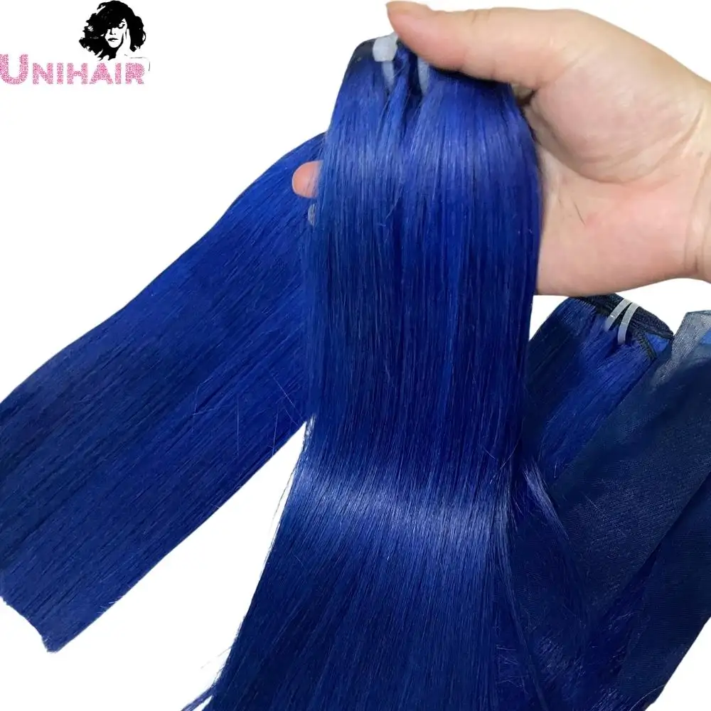Be Queen Blue Bone Straight Hair Shiny Super Double Drawnvietnamese Hair Extensions Vendor
