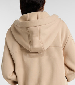 Sudadera con capucha de lona con cremallera para mujer Invierno ODM Frente Cómodo Tejido pesado Actividades al aire libre - Product Image 4