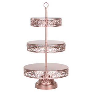 Support à Cupcake à Dessert Contemporain Réversible et Écologique à 3 Niveaux - Product Image 4