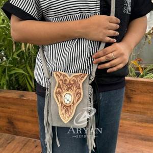 กระเป๋าใส่โทรศัพท์มือถือสำหรับผู้หญิง, กระเป๋าคาดลำตัวสำหรับงานเทศกาล - Product Image 1